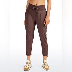 Striped Pants with Pockets 25''- Cinched Leg